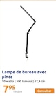 Lampe de bureau avec pince dans le catalogue Action