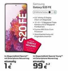 BSB mobilfunk Rostock - Galaxy S20 FE Galaxy S20 FE Angebot bei BSB mobilfunk Rostock im Prospekt "Wir sind für Sie da!"