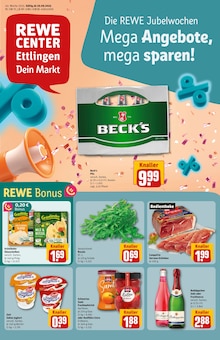 Aktueller REWE Prospekt "Dein Markt" Seite 1 von 36 Seiten für Ettlingen