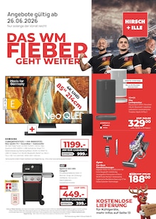 Fernseher im Hirsch und Ille Prospekt "DAS WM FIEBER GEHT WEITER" mit 16 Seiten (Landau (Pfalz))
