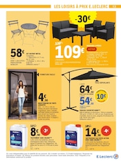 Chaise en promo dans le catalogue E.Leclerc à la page 13