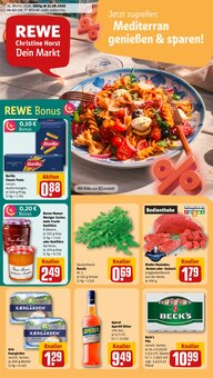 Bier im REWE Prospekt "Dein Markt" mit 28 Seiten (Detmold)