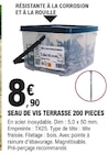 Promo Seau de vis terrasse 200 pièces à 8,90 € dans le catalogue E.Leclerc à Montayral