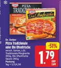 Pizza Tradizionale Margherita bei WEZ im Prospekt "" für 1,79 €