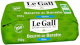 Beurre de baratte bio doux - LE GALL dans le catalogue Auchan Supermarché