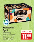 Aktuelles Krombacher Spezi Angebot bei famila Nordost in Norderstedt ab 11,99 €
