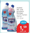 WC- und Urinstein Reiniger von Antikal für 1,59 € bei budni im Angebot WC- und Urinstein Reiniger von Antikal im aktuellen budni Prospekt