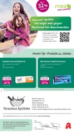 Aktueller mea - meine apotheke Apotheken Prospekt in Grebenau und Umgebung, "Unsere Oktober-Angebote" mit 4 Seiten, 01.10.2025 - 31.10.2025