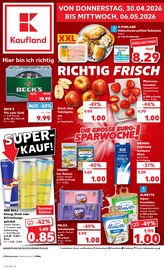 Aktueller Kaufland Supermarkt Prospekt in Feldberger Seenlandschaft und Umgebung, "Aktuelle Angebote" mit 62 Seiten, 30.04.2026 - 06.05.2026
