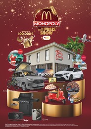 McDonalds Monopoly im Prospekt 