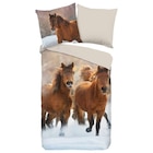 Baumwoll Bettwäsche Ponies Flanell im aktuellen POCO Prospekt für 33,99 €