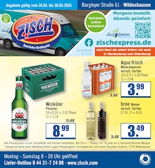 Getränkemärkte Prospekt von Zisch Visbek Zisch Prospekt: "Aktuelle Angebote", 1 Seite, 26.05.2026 - 30.05.2026
