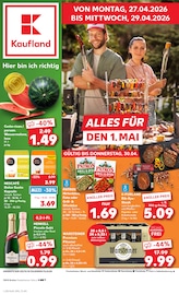 Aktueller Kaufland Supermarkt Prospekt in Knittlingen und Umgebung, "KNÜLLER" mit 67 Seiten, 27.04.2026 - 29.04.2026