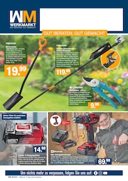 Werkzeug Angebot im aktuellen WERKMARKT SiTec - Sicherheit+Technik GbR Prospekt auf Seite 1
