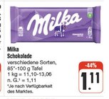 Schokolade im Angebot bei nah und gut in Bamberg Schokolade Angebote von Milka bei nah und gut Bamberg für 1,11 €