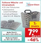 Netto Marken-Discount - Faltbarer Wäsche- und Universalkorb Angebot im Prospekt Faltbarer Wäsche- und Universalkorb bei Netto Marken-Discount im Prospekt "" für 7,99 €