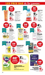 Prix et réduction Rasoir dans le prospectus Super U en cours Offre Rasoir dans le catalogue Super U du moment à la page 36