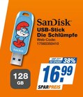 expert Bad Kötzting - USB-Stick Die Schlümpfe Angebot im Prospekt USB-Stick Die Schlümpfe bei expert im Bad Kötzting Prospekt für 16,99 €