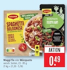 Spaghetti Bolognese Fix Angebote von Maggi bei Marktkauf Schwäbisch Gmünd für 0,49 €