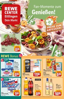 Aktueller REWE Prospekt "Dein Markt" für Ettlingen Aktueller REWE Prospekt für Ettlingen mit Seiten