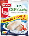 DOS DE COLIN D'ALASKA SURGELES FINDUS dans le catalogue Super U