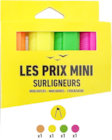 Promo 4 SURLIGNEURS à 0,89 € dans le catalogue Bureau Vallée à Langueux