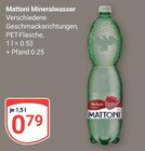 Aktuelle Mineralwasser Angebote bei GLOBUS in Leipzig Aktuelles Mineralwasser Angebot bei GLOBUS in Leipzig ab 0,79 €