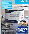 Aktuelle Wandfarbe Angebote bei ALDI SÜD in Mönchengladbach Aktuelles Premiumweiß Angebot bei ALDI SÜD in Mönchengladbach ab 14,99 €