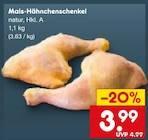 Mais-Hähnchenschenkel Angebote bei Netto Marken-Discount Ingolstadt für 3,99 €