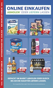 Krombacher im combi Prospekt "Markt - Angebote" mit 36 Seiten (Detmold)