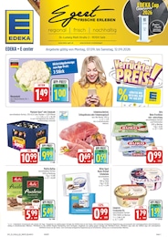 Supermarkt Prospekt von E center in Adorf Aktueller E center Supermarkt Prospekt für Adorf: Wir lieben Lebensmittel! mit 42} Seiten, 07.09.2026 - 12.09.2026