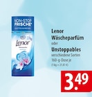 Lenor Wäscheparfüm oder Unstoppables Angebote bei famila Nordost Buchholz für 3,49 €