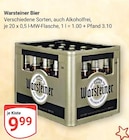 Bier Angebote von Warsteiner bei GLOBUS Erfurt für 9,99 €
