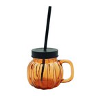 Verre + paille Citrouille - Carrefour à Montbéliard Verre + paille Citrouille en promo chez Carrefour Montbéliard à 1,49 €