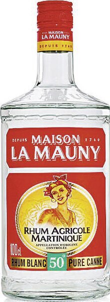 AOC Rhum Blanc Agricole Martinique 50% vol. - Géant Casino à Saint-Étienne AOC Rhum Blanc Agricole Martinique 50% vol. en promo chez Géant Casino Saint-Étienne à 15,49 €
