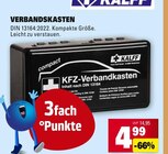 KFZ-Verbandkasten im Angebot bei E center in Schwäbisch Gmünd KFZ-Verbandkasten Angebote von Kalff bei E center Schwäbisch Gmünd für 4,99 €