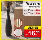 Vase Big Art für 16,99 € bei Zimmermann im Angebot Vase Big Art im aktuellen Zimmermann Prospekt