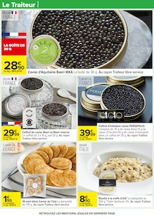 Promotion Blinis dans le prospectus Carrefour, valable du 09/12/2025 au 24/12/2025 Promo Blinis dans le catalogue Carrefour du moment à la page 22