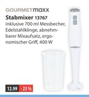 Stabmixer von GOURMETmaxx im aktuellen V-Markt Prospekt für 12,99 €