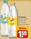 Original Bitter Lemon von Schweppes für 1,59 € bei REWE im Angebot Original Bitter Lemon von Schweppes im aktuellen REWE Prospekt