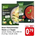 E center Dahn - Feinschmecker Zitronen Butter Sauce Angebot im Prospekt Feinschmecker Zitronen Butter Sauce bei E center im Dahn Prospekt für 0,79 €