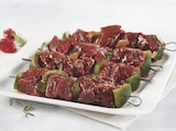 Brochettes de bœuf mariné à la provençale - Carrefour à Arras Brochettes de bœuf mariné à la provençale en promo chez Carrefour Arras à 19,99 €