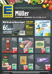 EDEKA Prospekt für Fichtenau: "Wir lieben Lebensmittel!", 8 Seiten, 30.03.2026 - 04.04.2026