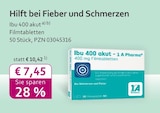 Ibu 400 akut Angebot im mea - meine apotheke Prospekt Ibu 400 akut im mea - meine apotheke Prospekt zum Preis von 7,45 €