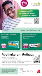 Aktueller mea - meine apotheke Apotheken Prospekt für Wannweil: Unsere Juni-Angebote mit 4} Seiten, 01.06.2026 - 30.06.2026