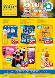 Netto Marken-Discount Prospekt für Bielefeld mit 2 Seiten Netto Marken-Discount Prospekt für Bielefeld: "DER ORT, AN DEM DU IMMER AUSGEZEICHNETE PREISE FINDEST.", 2 Seiten, 15.06.2026 - 20.06.2026