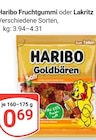 Fruchtgummi Angebote von Haribo bei GLOBUS Rostock für 0,69 €
