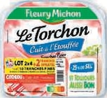 Jambon cuit à l'étouffée -25% de sel - Fleury Michon dans le catalogue U Express