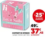 Coffret Let it Nails - hi hybrid - U Express à Avignon Coffret Let it Nails - hi hybrid en promo chez U Express Avignon à 37,42 €