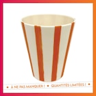 Gobelet plastique orange vibes en promo chez B&M Gobelet plastique orange vibes dans le catalogue B&M